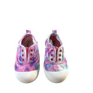 Cat & Jack Toddler Girls Slip on Sneakers Multicolored Pink Size 7